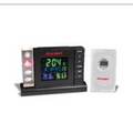 First Alert Radio Controlled Weather Station Alarm Clock W/Sensor